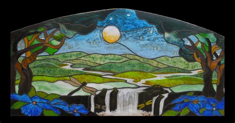 Illuminating the Imagination with Stained Glass Magic Landscapes